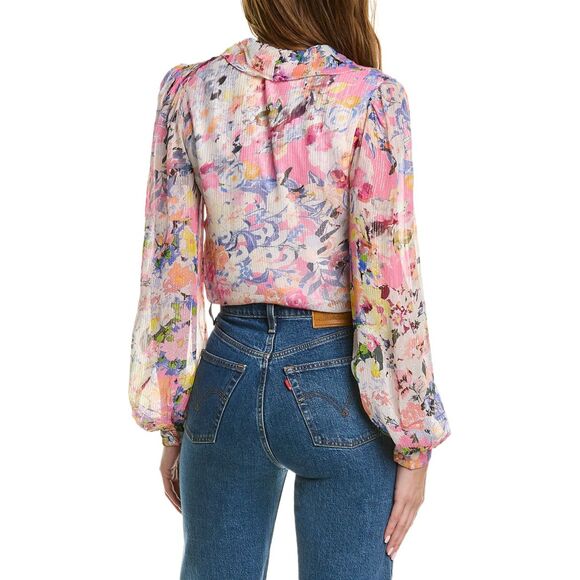 ✨ ROCOCO SAND Lelia Lurex Bodysuit NWT - Size M ✨ - Picture 2 of 9